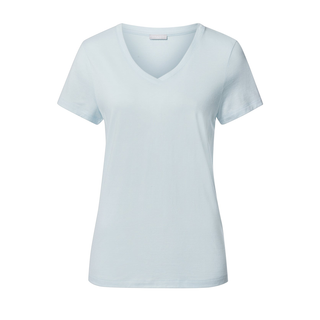 light blue t-shirt on white background